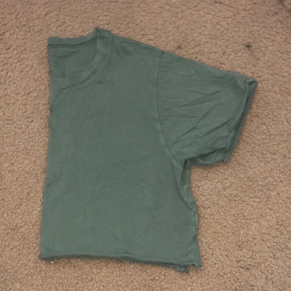 Aerie crop t-shirt
